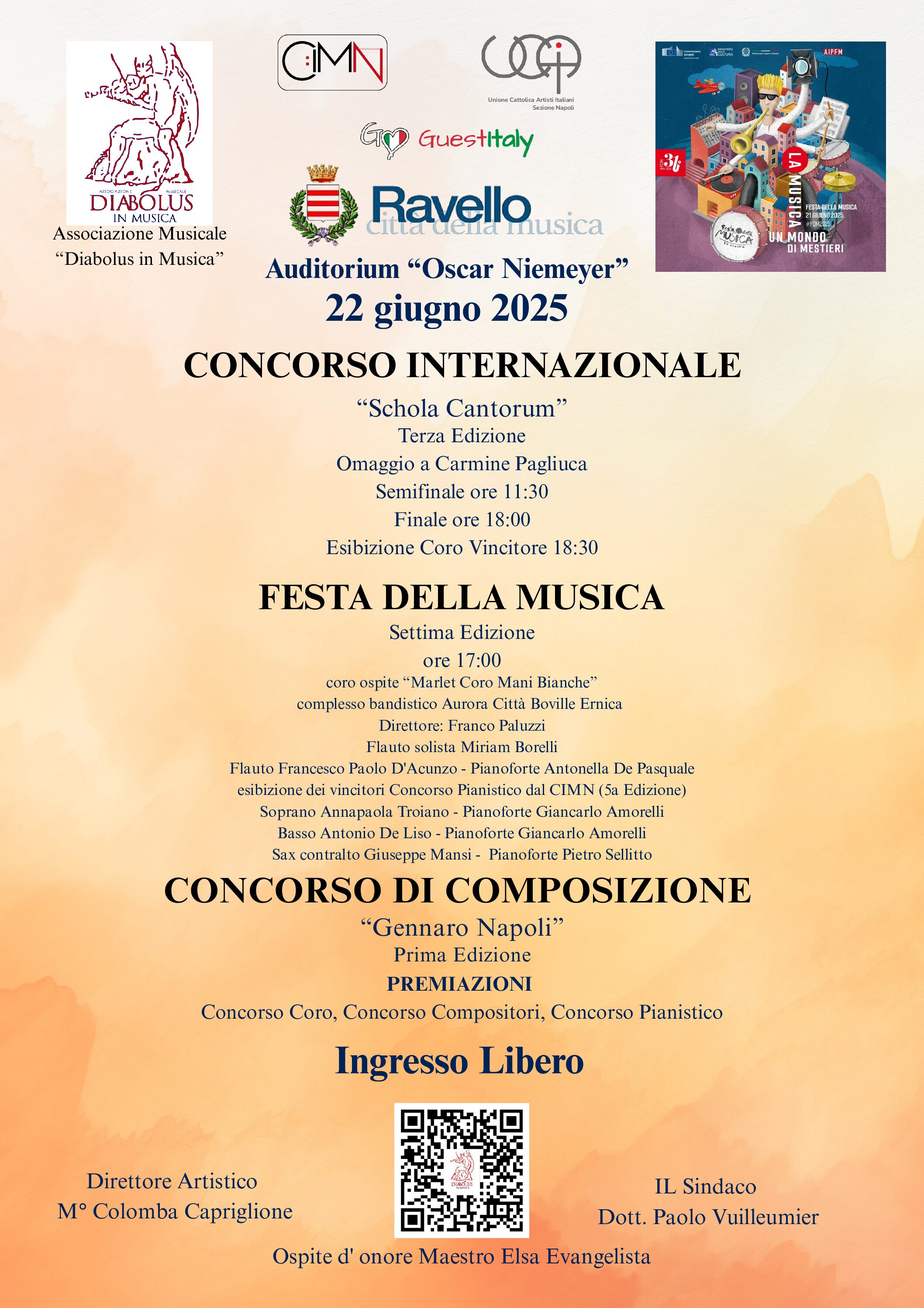 “Terza edizione premio Schola Cantorum di Ravello”